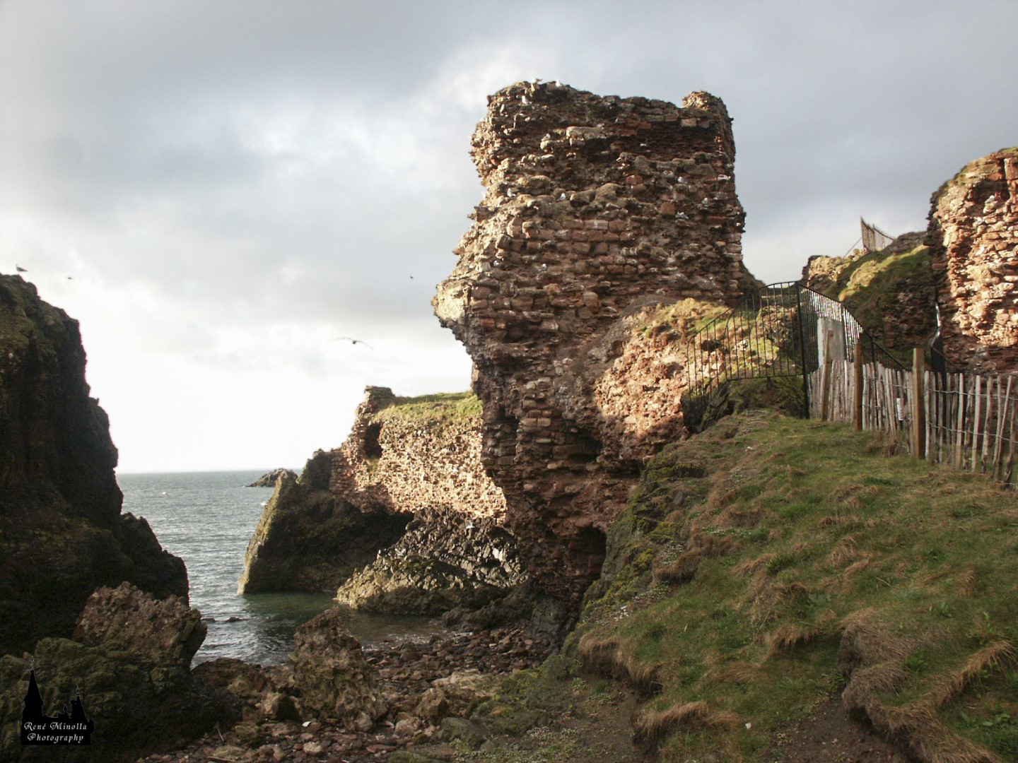 Dunbar Castle, Dunbar, Schottland